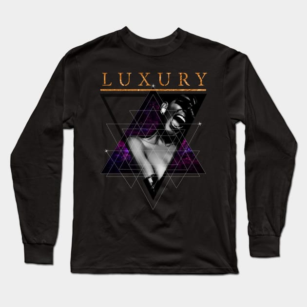 Luxury Long Sleeve T-Shirt by Artwork Simpson